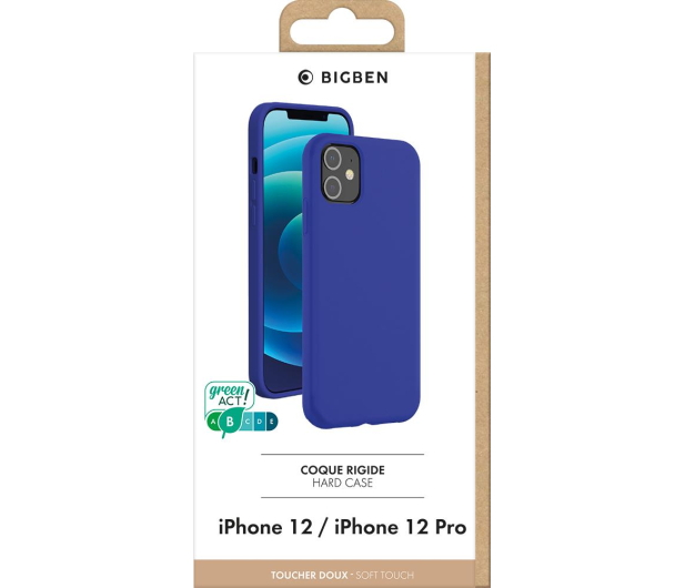 BIGBEN Etui do iPhone 12/12PRO NIEBIESKI - 671261 - zdjęcie 4